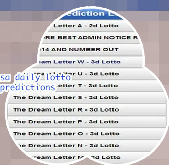 Best daily lotto prediction site
