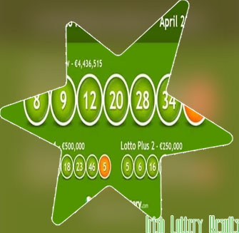Recent irish lotto numbers